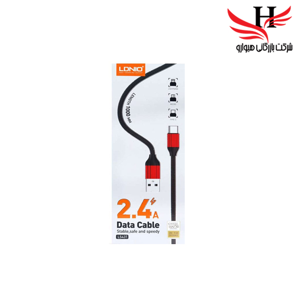 تصویر کابل شارژ اندرويد الدينيو LDNIO-LS431